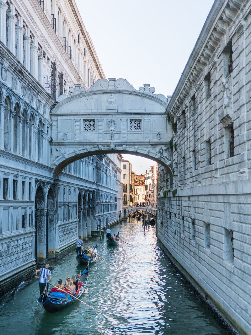 Venice canal and bridge