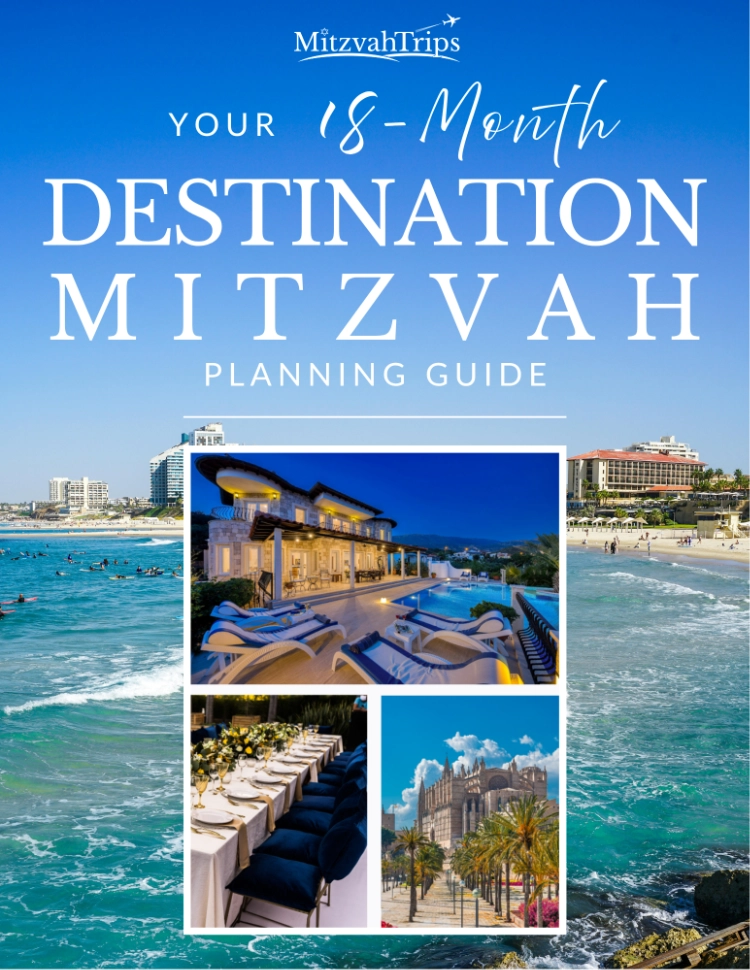 Destination mitzvah planning guide cover