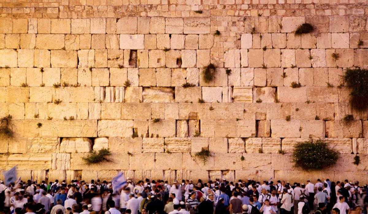 The Western Wall in Jerusalem