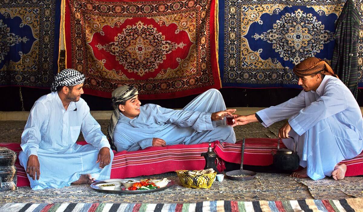 Bedouin hospitality experience in the Negev
